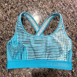 Under Armour teal sports bra